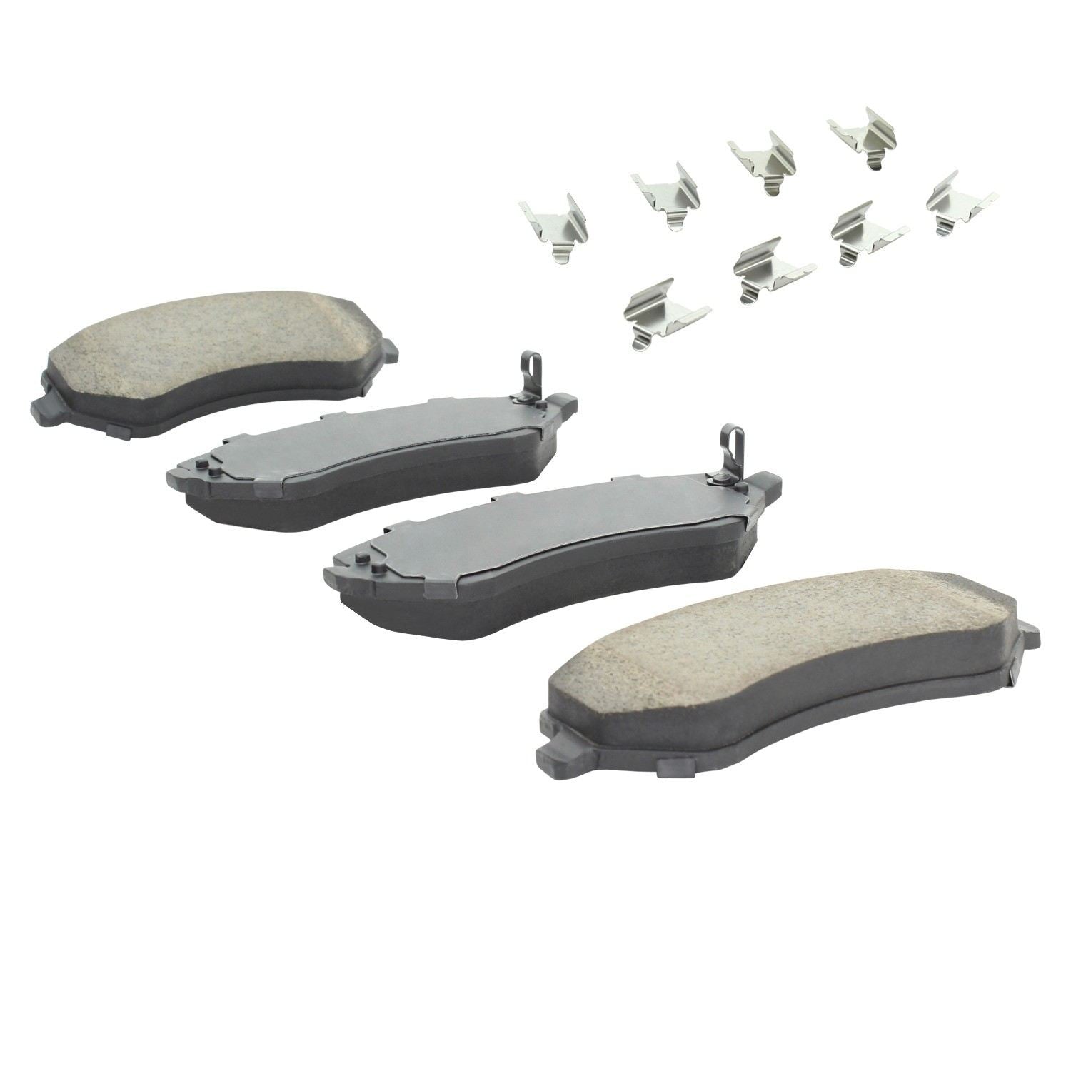 Angle View of Front Disc Brake Pad Set MPA 1001-0856C