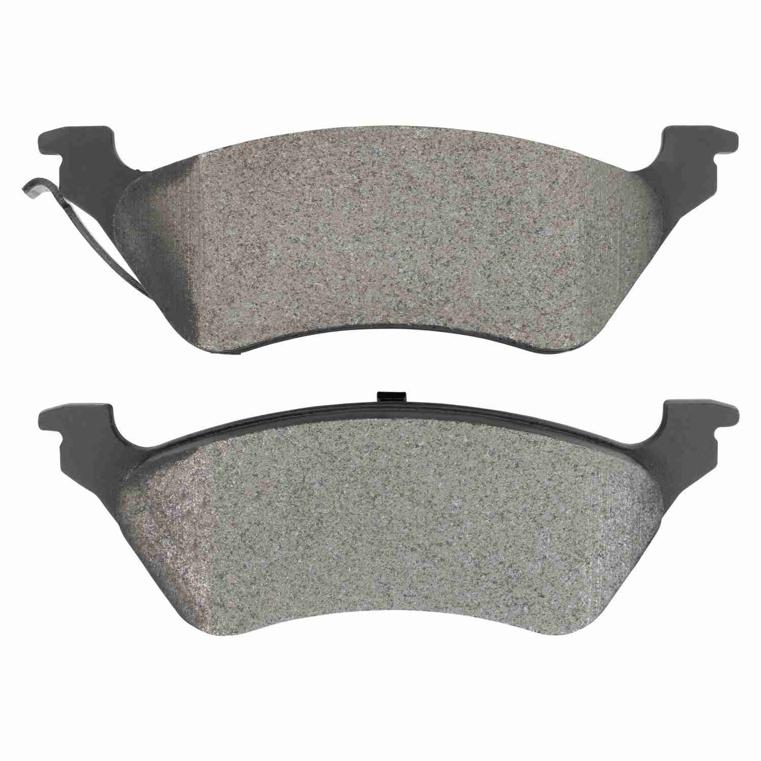 Front View of Rear Disc Brake Pad Set MPA 1001-0858C