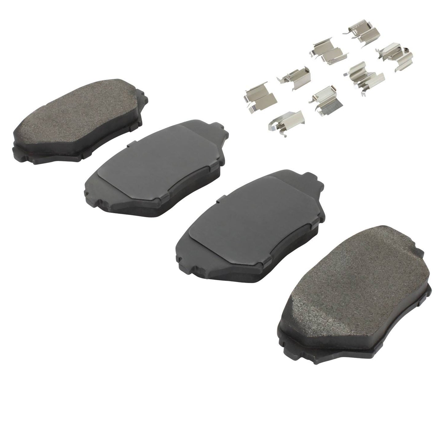 Angle View of Front Disc Brake Pad Set MPA 1001-0862C