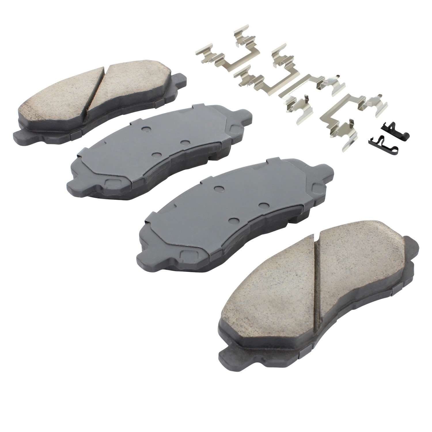 Angle View of Front Disc Brake Pad Set MPA 1001-0866C