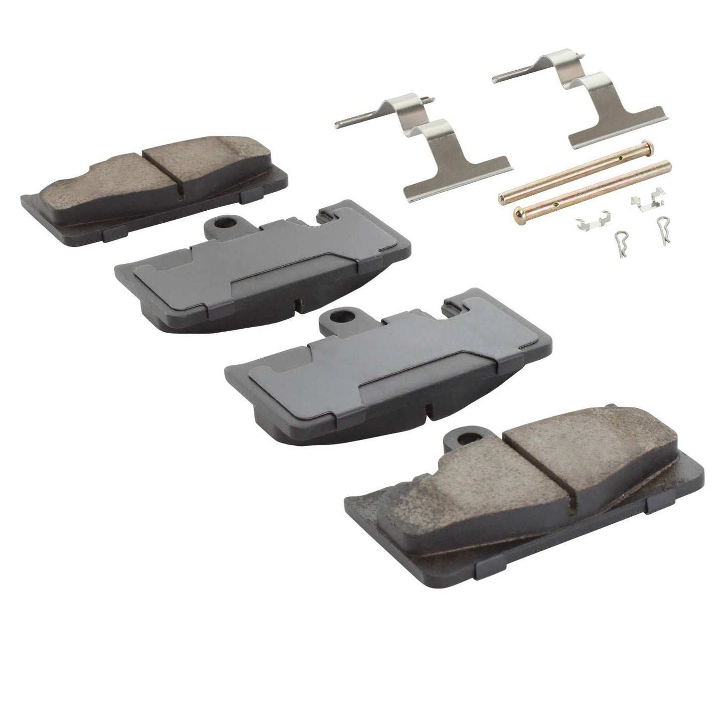 Angle View of Rear Disc Brake Pad Set MPA 1001-0871C