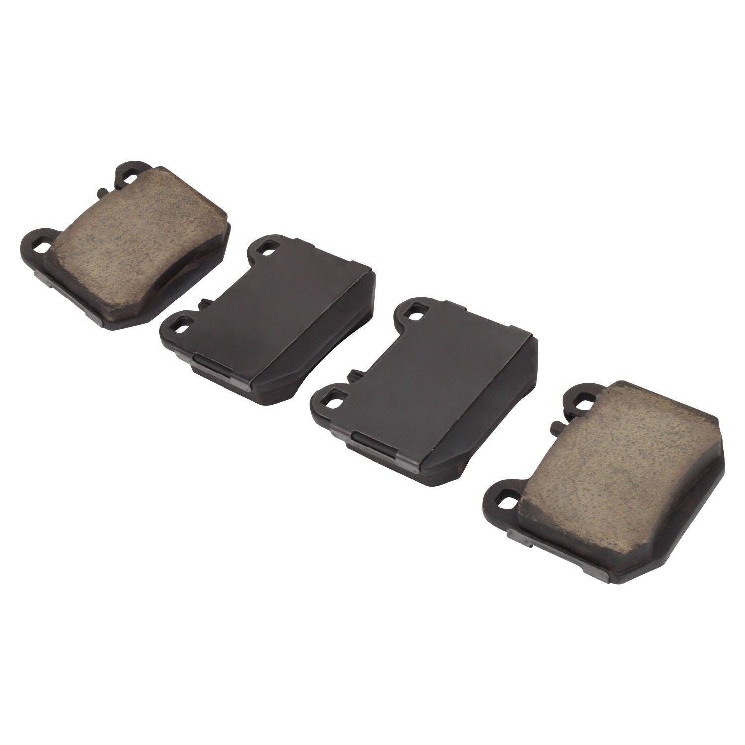 Angle View of Rear Disc Brake Pad Set MPA 1001-0874C