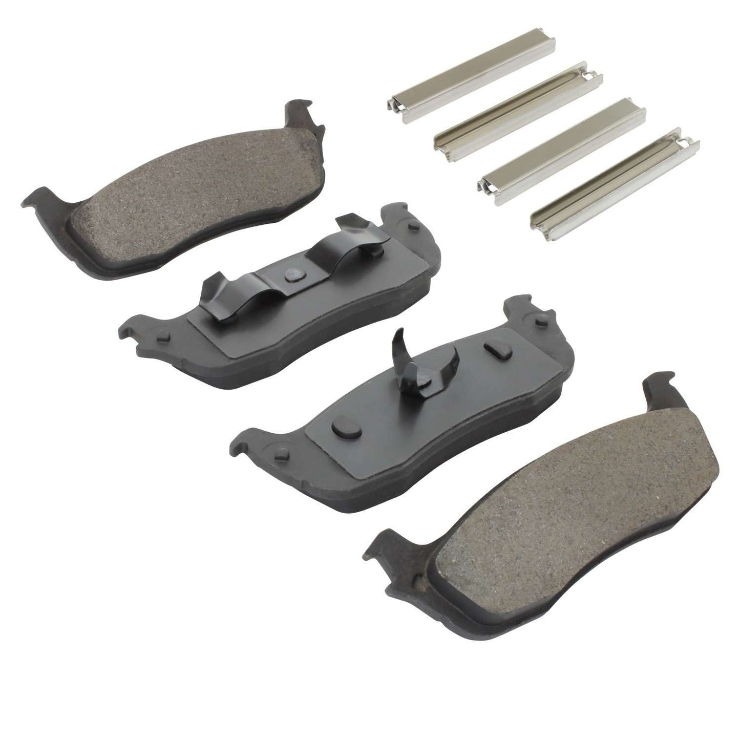 Angle View of Rear Disc Brake Pad Set MPA 1001-0879C