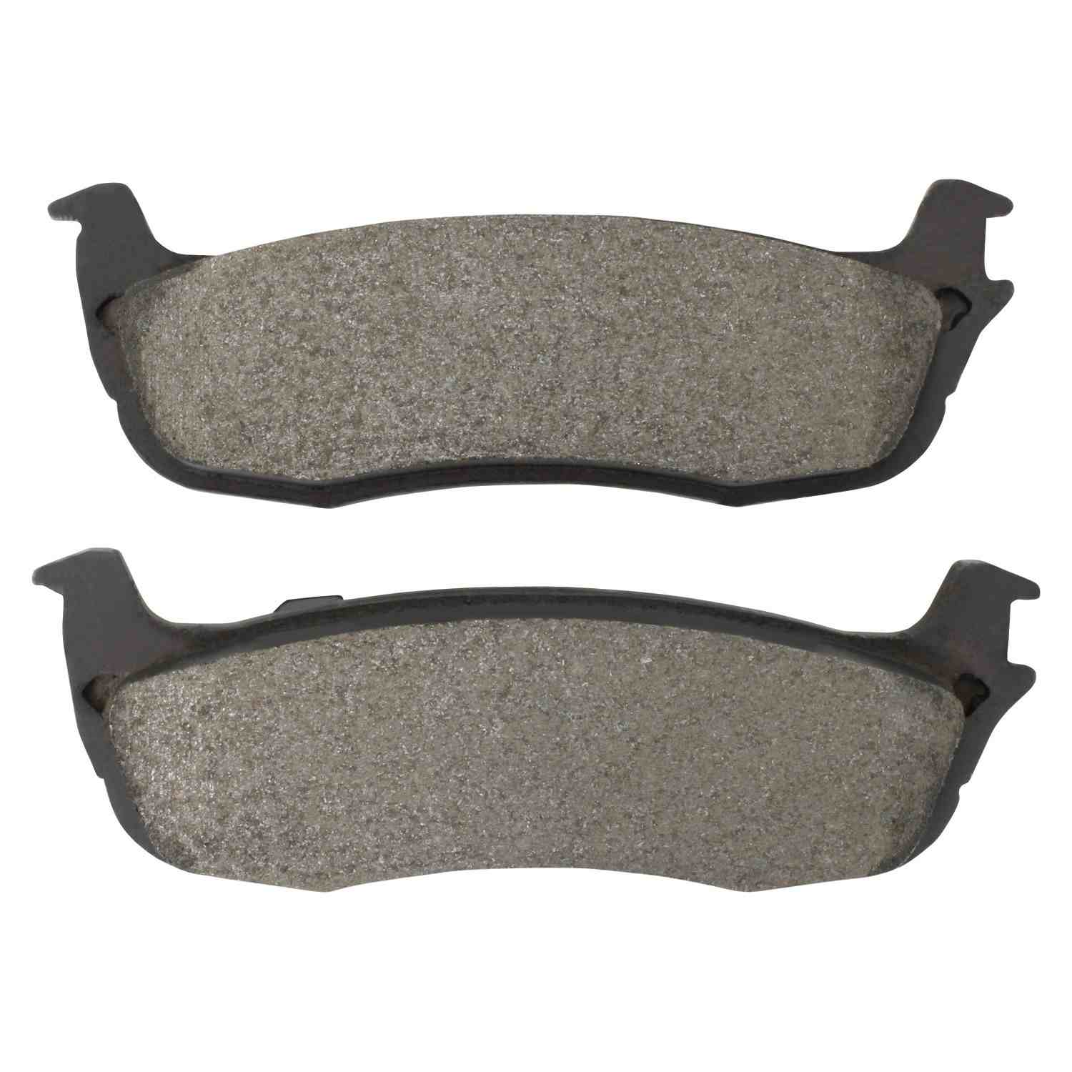 Front View of Rear Disc Brake Pad Set MPA 1001-0879C