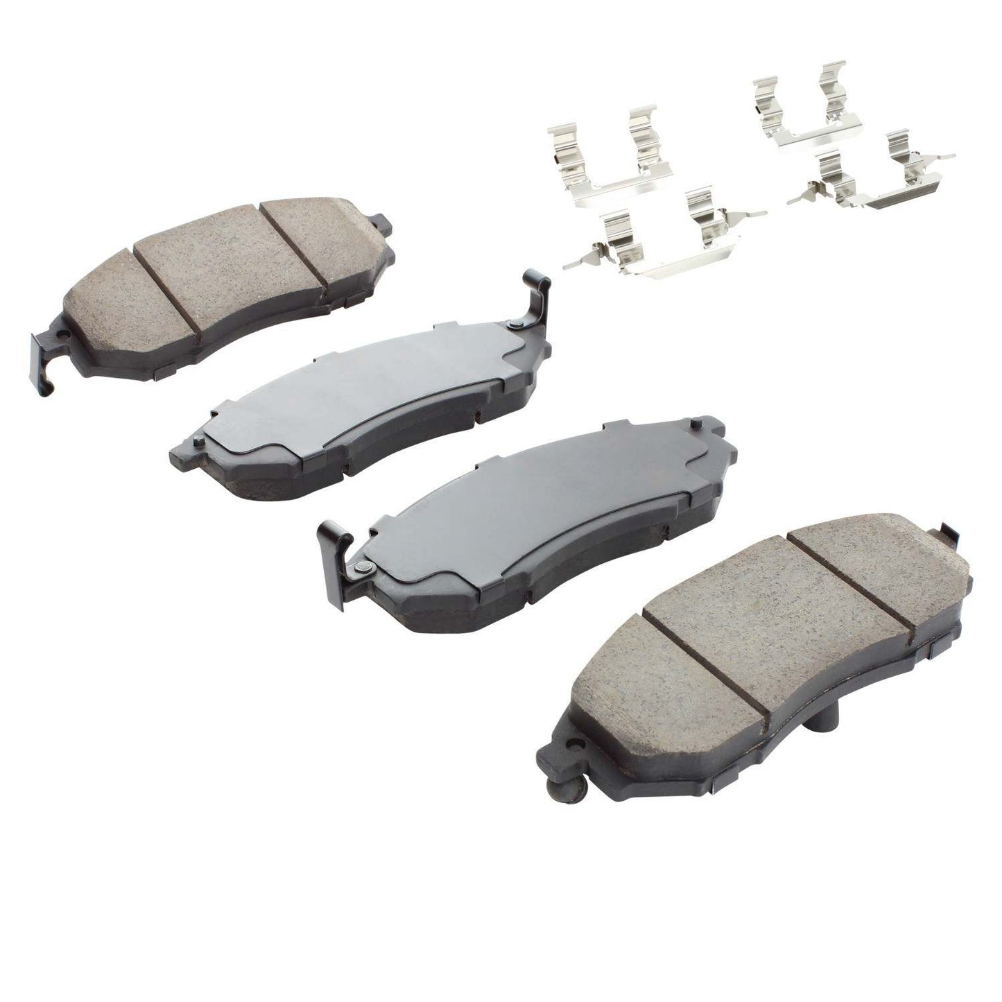 Angle View of Front Disc Brake Pad Set MPA 1001-0888C