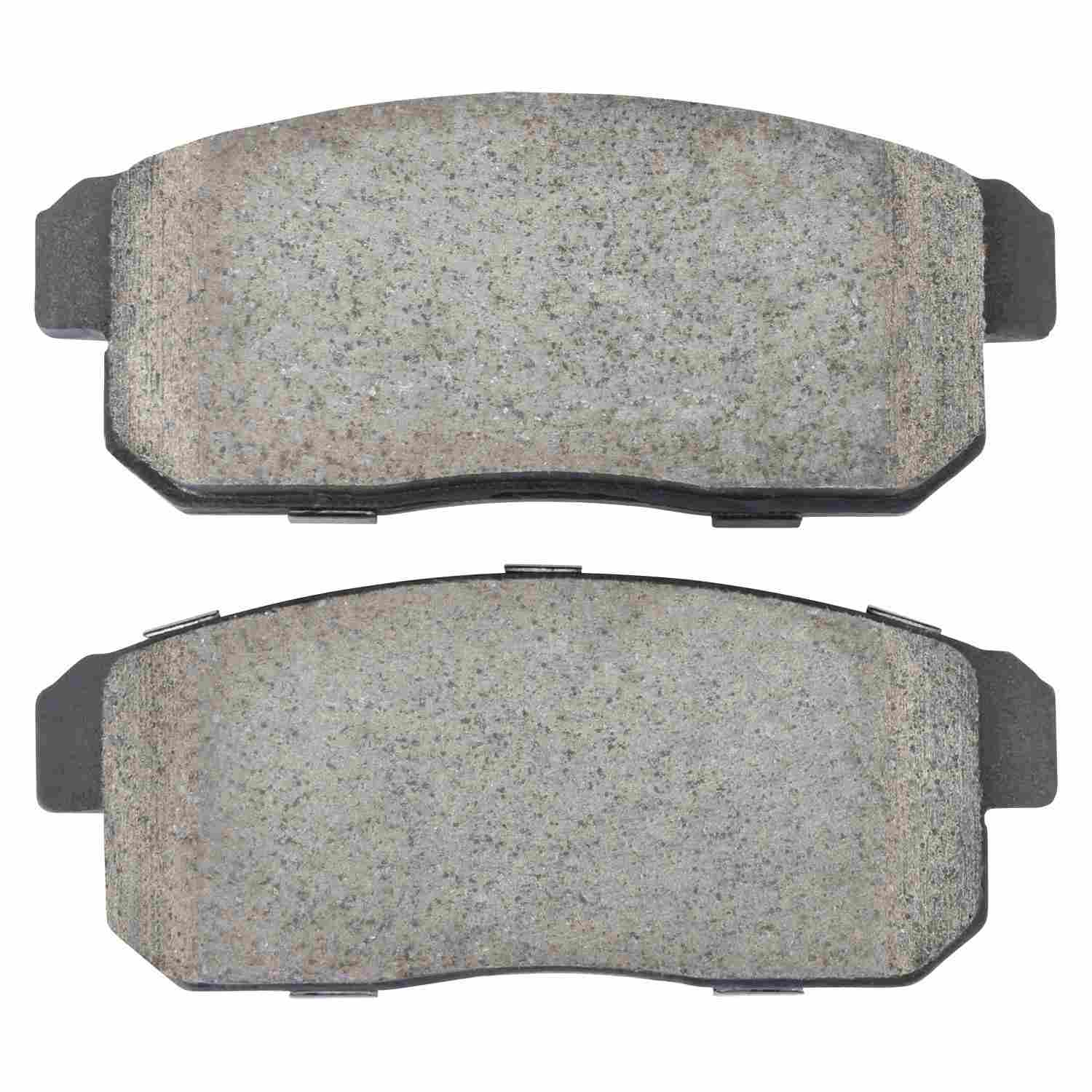 Front View of Rear Disc Brake Pad Set MPA 1001-0900C