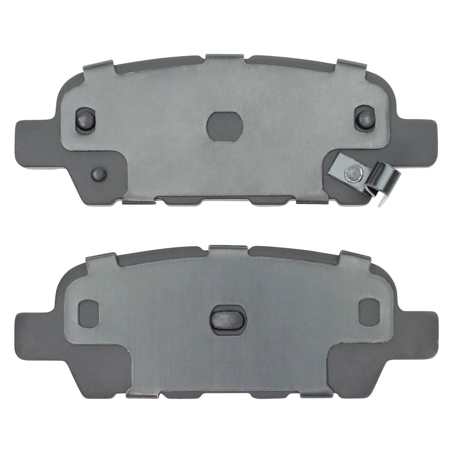 Back View of Rear Disc Brake Pad Set MPA 1001-0905AC