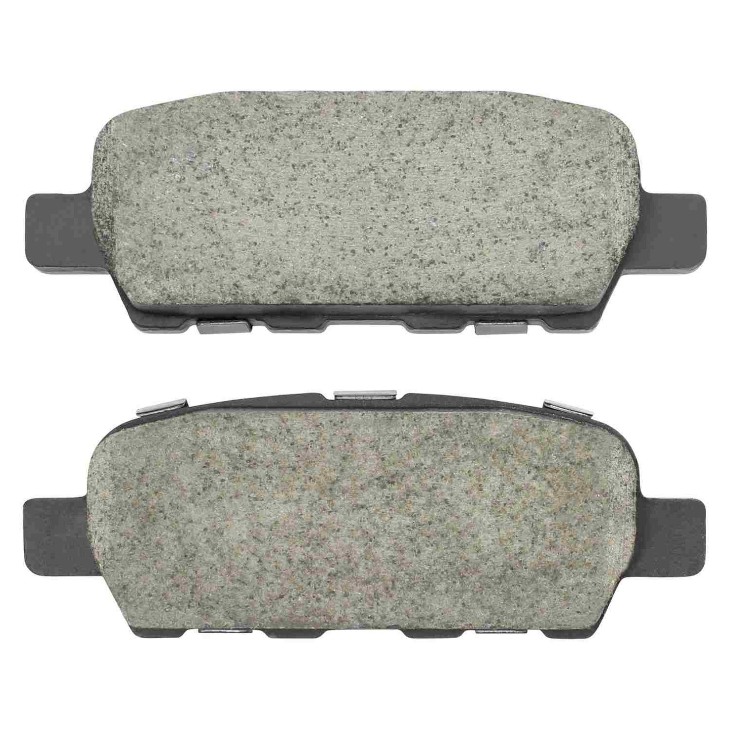 Front View of Rear Disc Brake Pad Set MPA 1001-0905AC