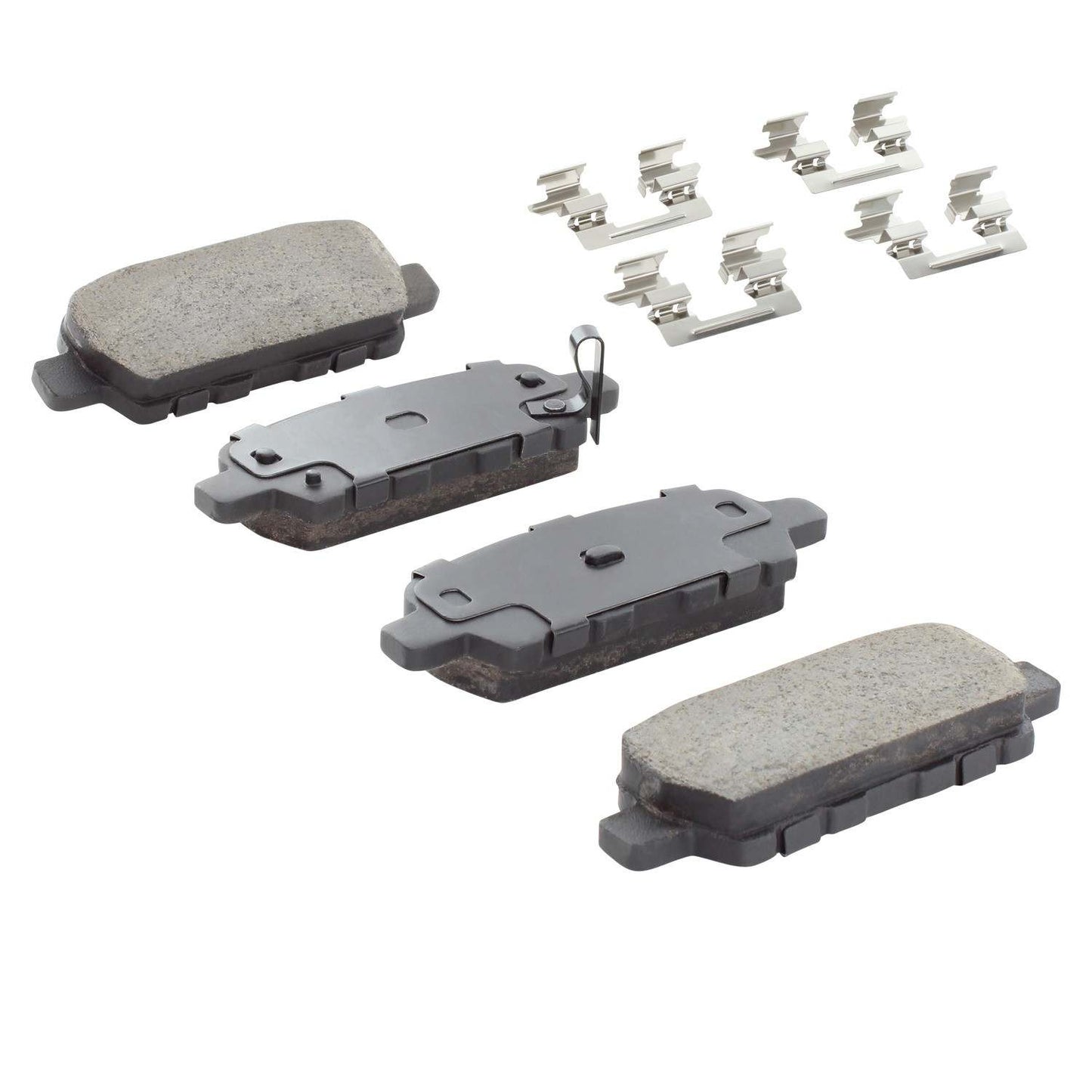 Angle View of Rear Disc Brake Pad Set MPA 1001-0905BC