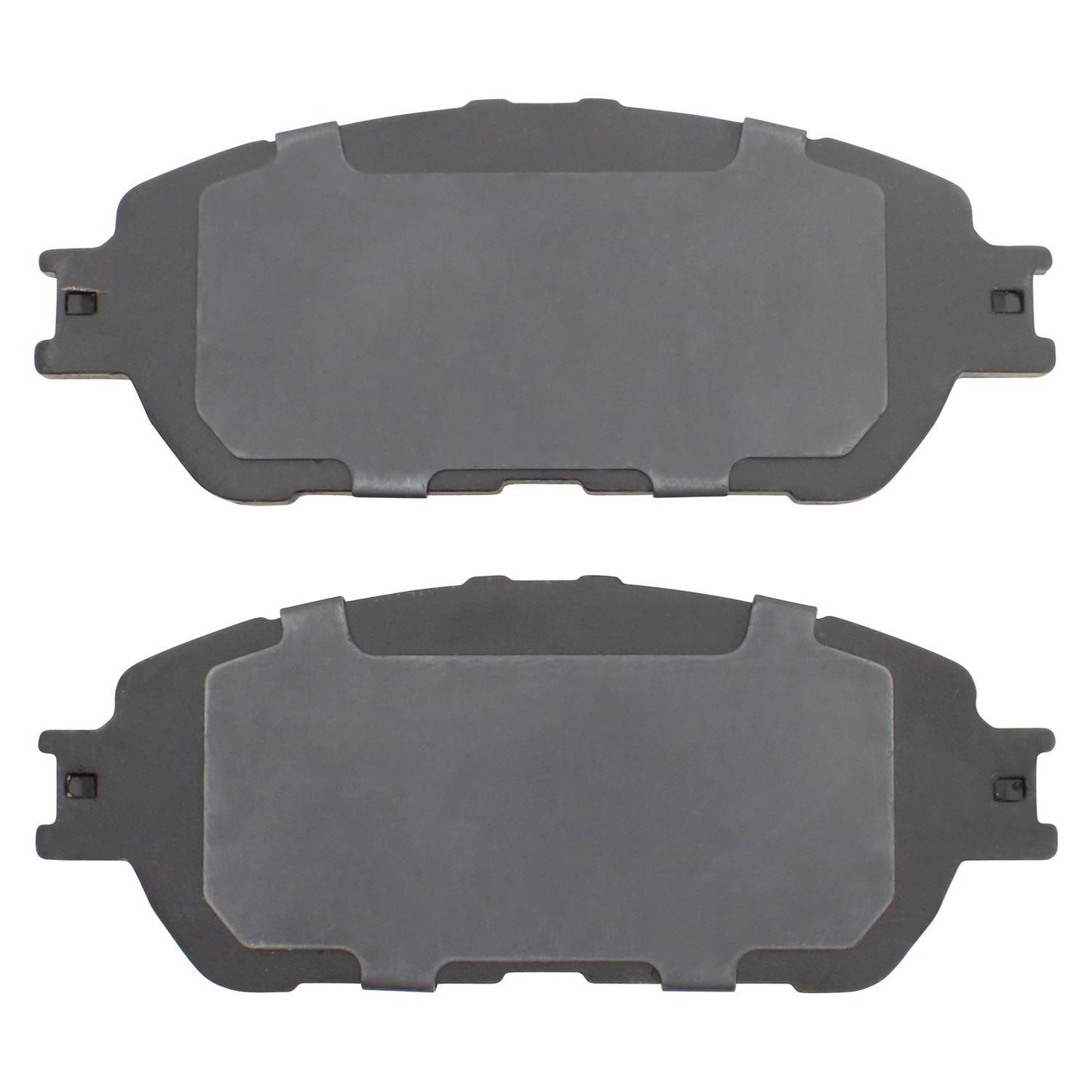 Back View of Front Disc Brake Pad Set MPA 1001-0906AC