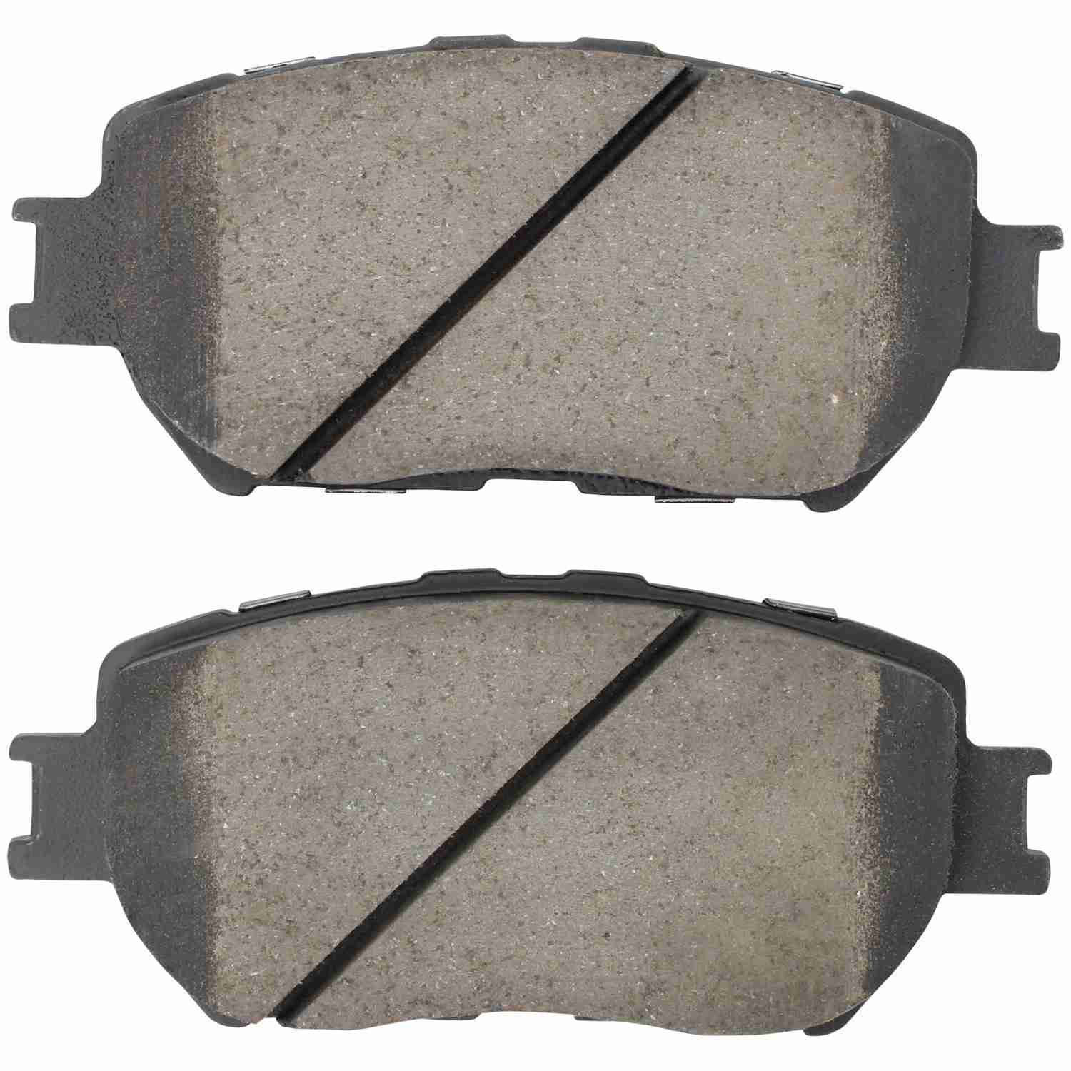 Front View of Front Disc Brake Pad Set MPA 1001-0908AC