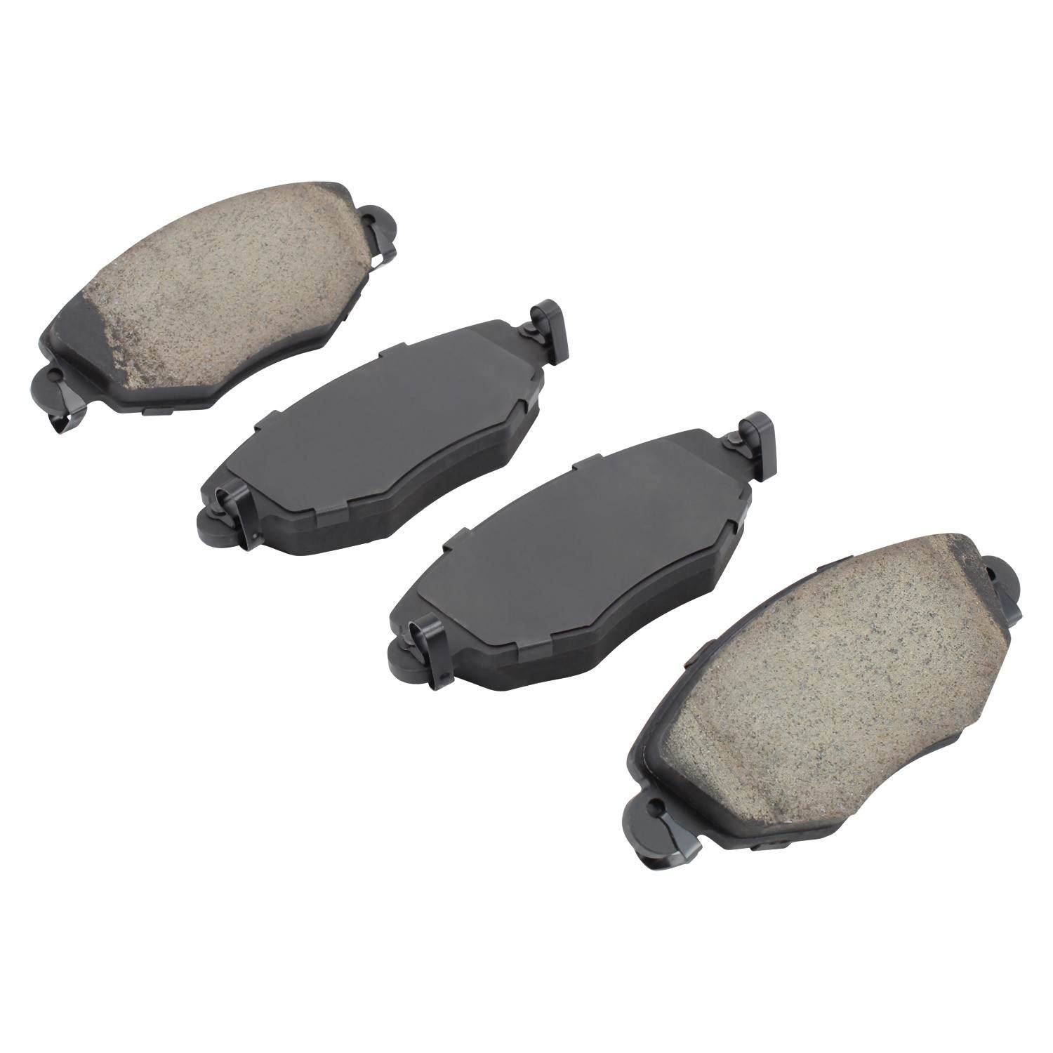 Angle View of Front Disc Brake Pad Set MPA 1001-0910C