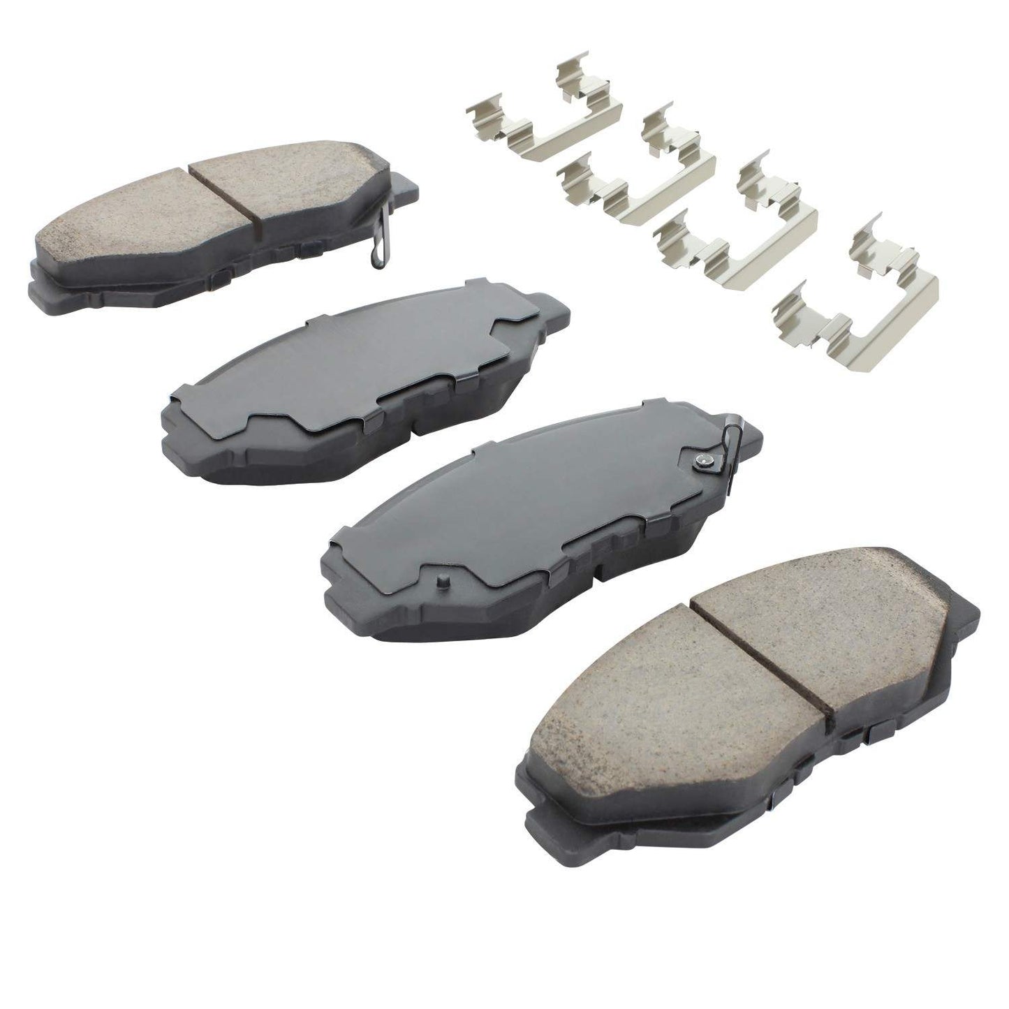 Angle View of Front Disc Brake Pad Set MPA 1001-0914AC