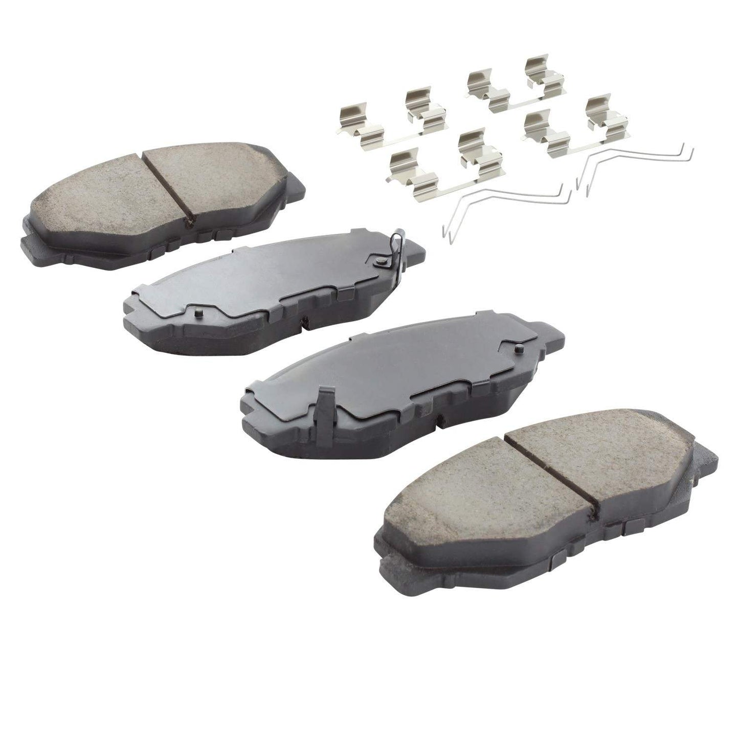 Angle View of Front Disc Brake Pad Set MPA 1001-0914C