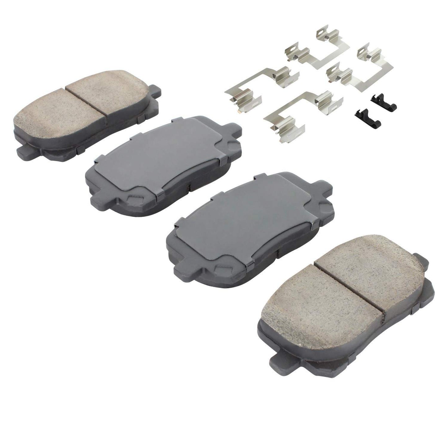 Angle View of Front Disc Brake Pad Set MPA 1001-0923C