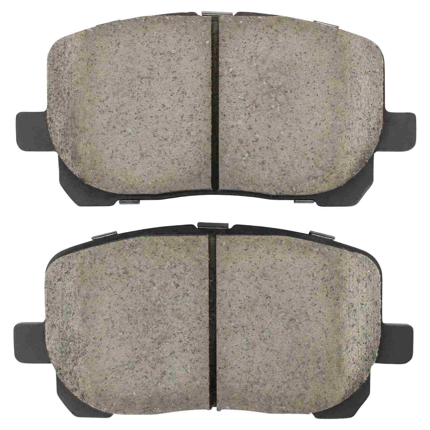 Front View of Front Disc Brake Pad Set MPA 1001-0923C