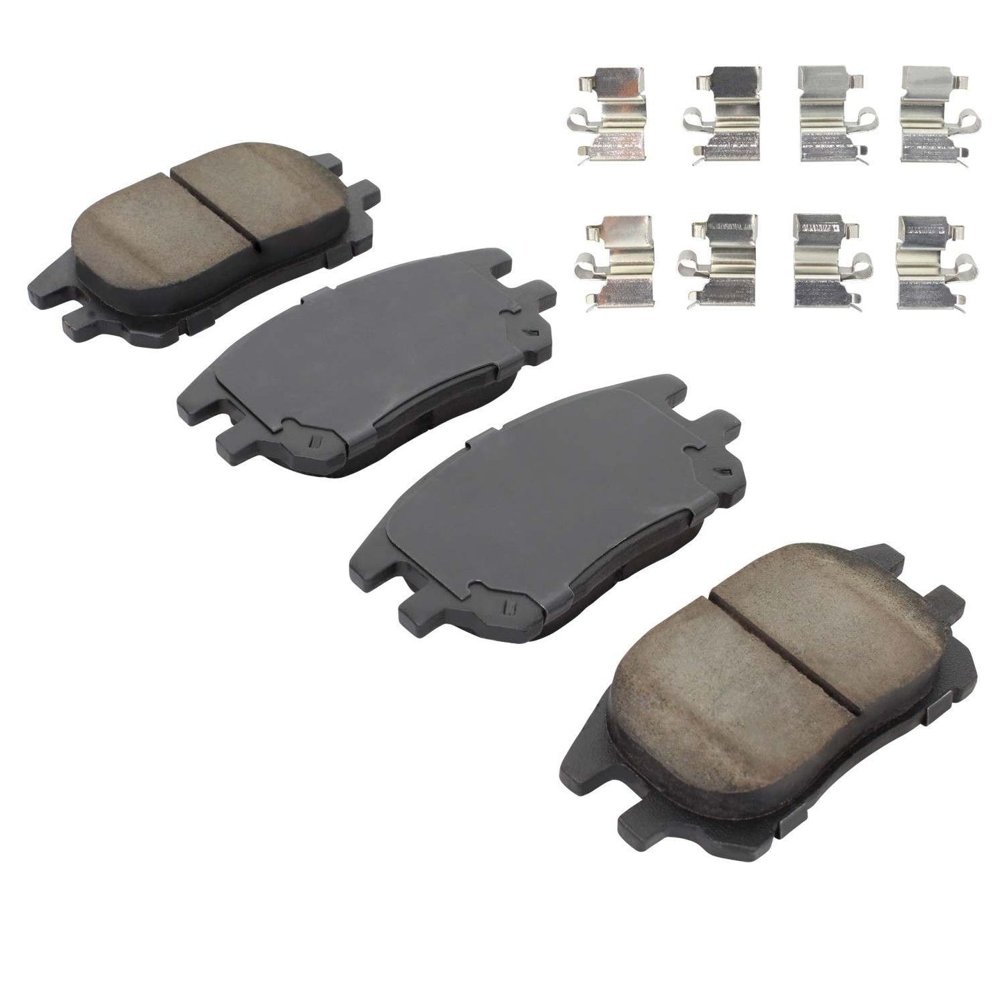 Angle View of Front Disc Brake Pad Set MPA 1001-0930C