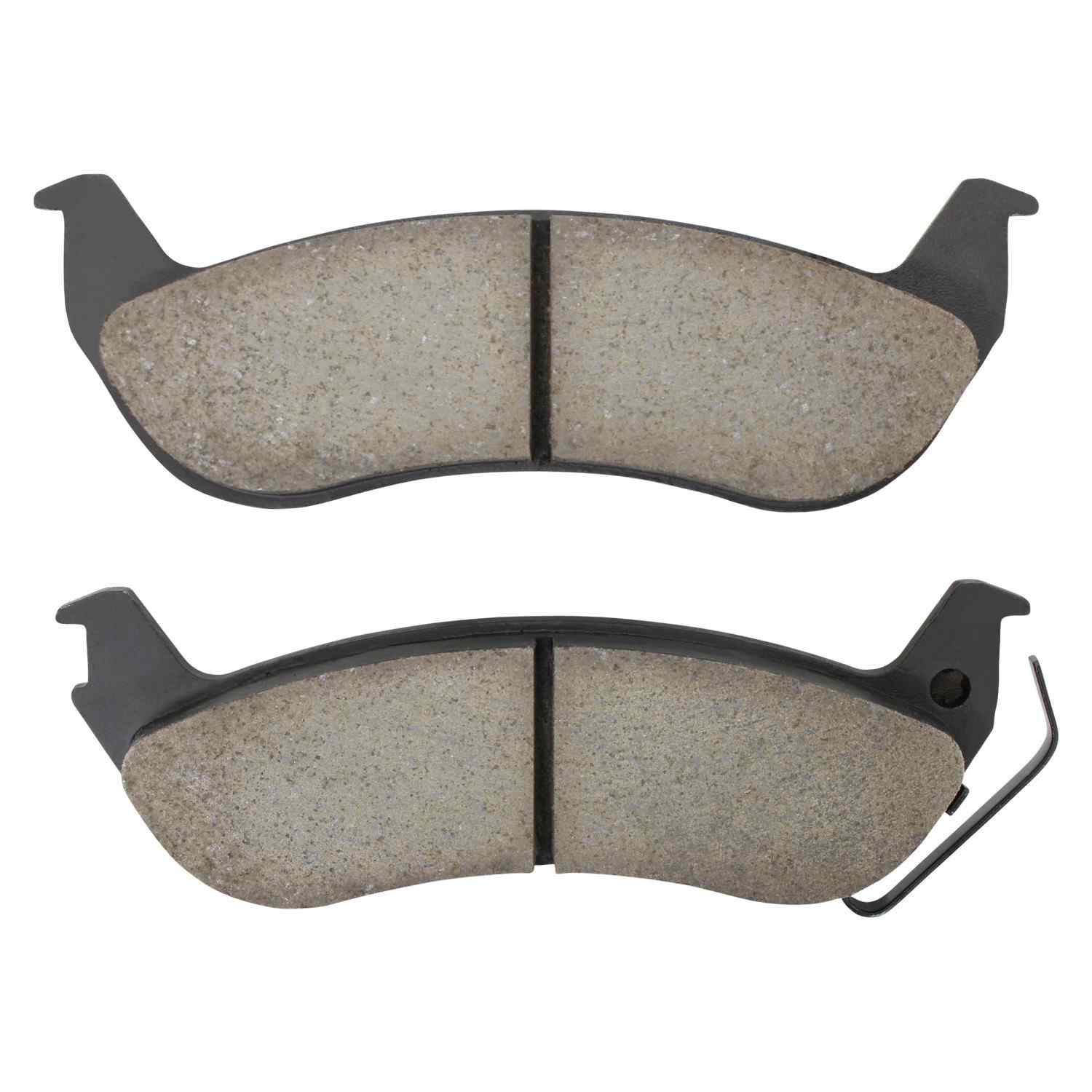 Front View of Rear Disc Brake Pad Set MPA 1001-0932C