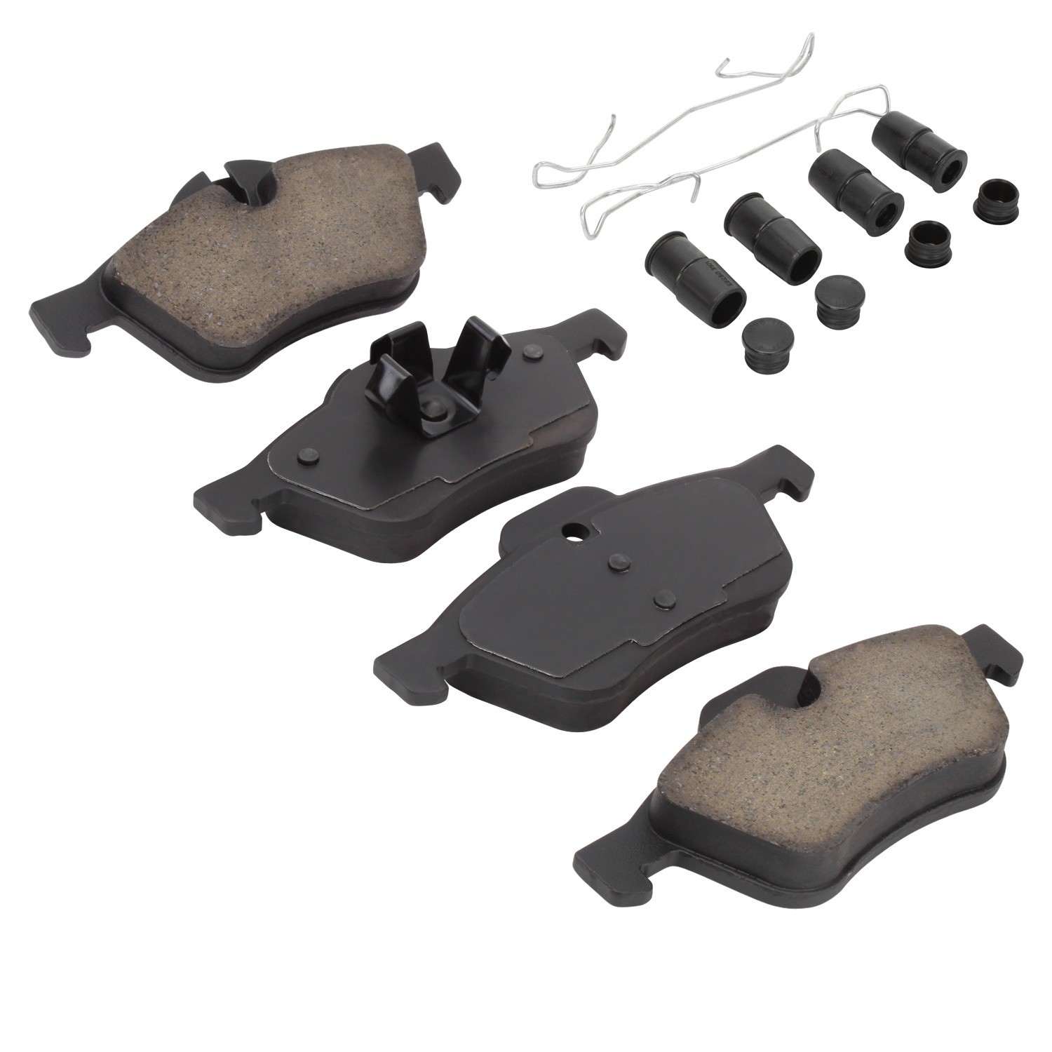 Angle View of Front Disc Brake Pad Set MPA 1001-0939C