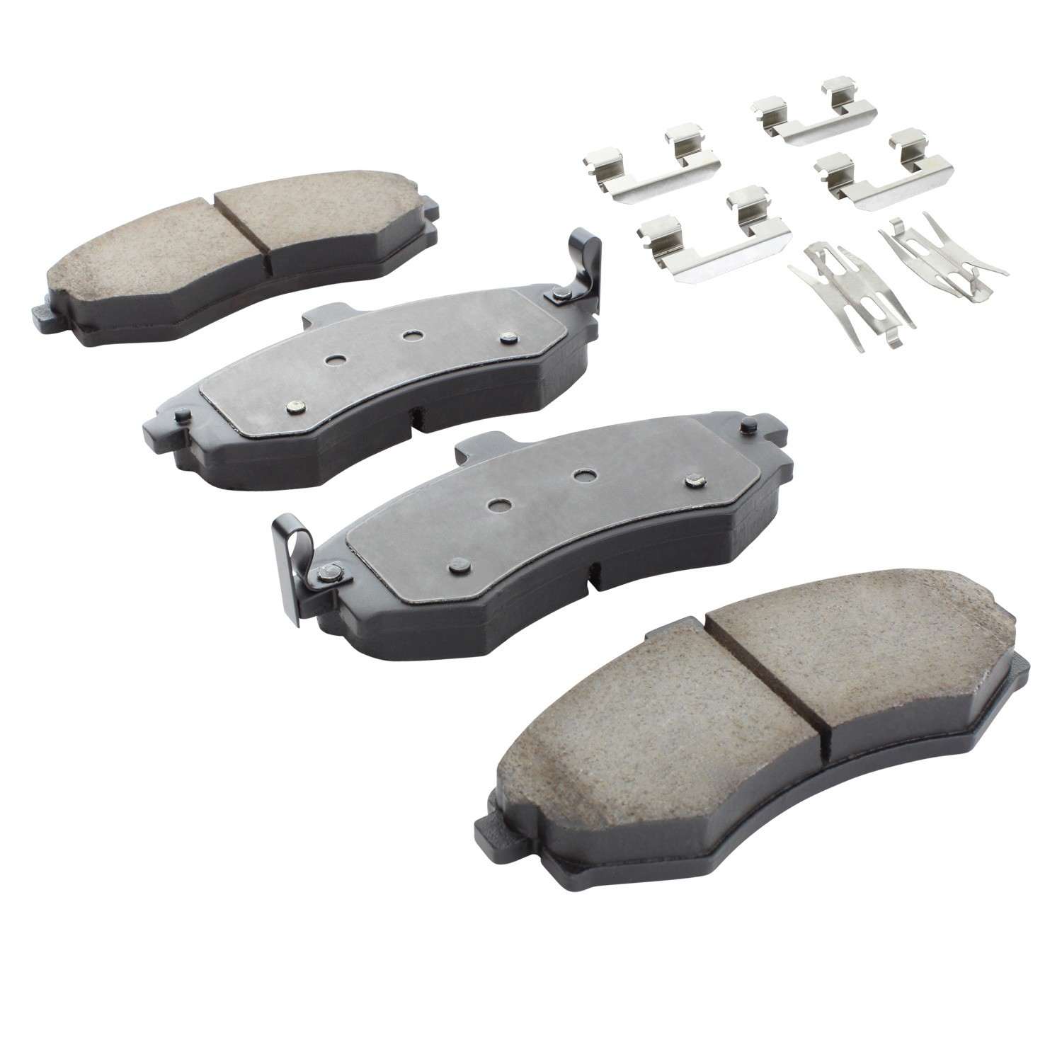 Angle View of Front Disc Brake Pad Set MPA 1001-0941C