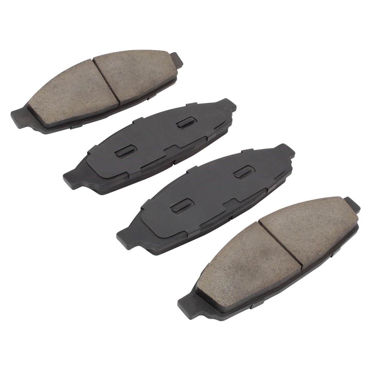 Angle View of Front Disc Brake Pad Set MPA 1001-0953C