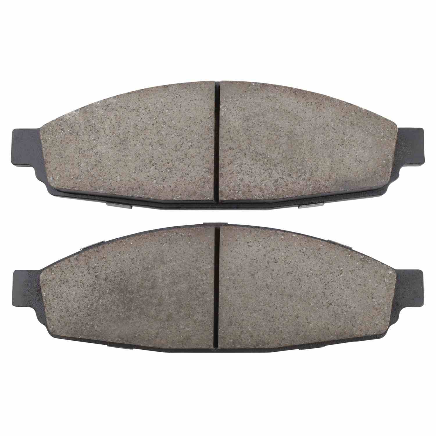 Front View of Front Disc Brake Pad Set MPA 1001-0953C