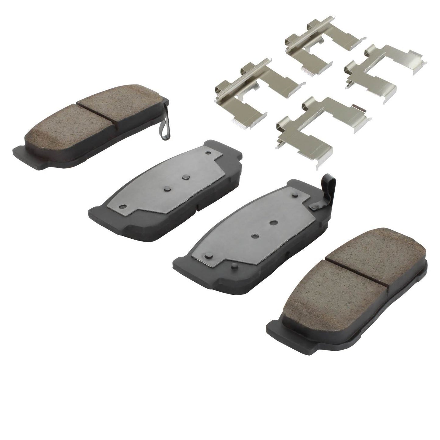 Angle View of Rear Disc Brake Pad Set MPA 1001-0954C