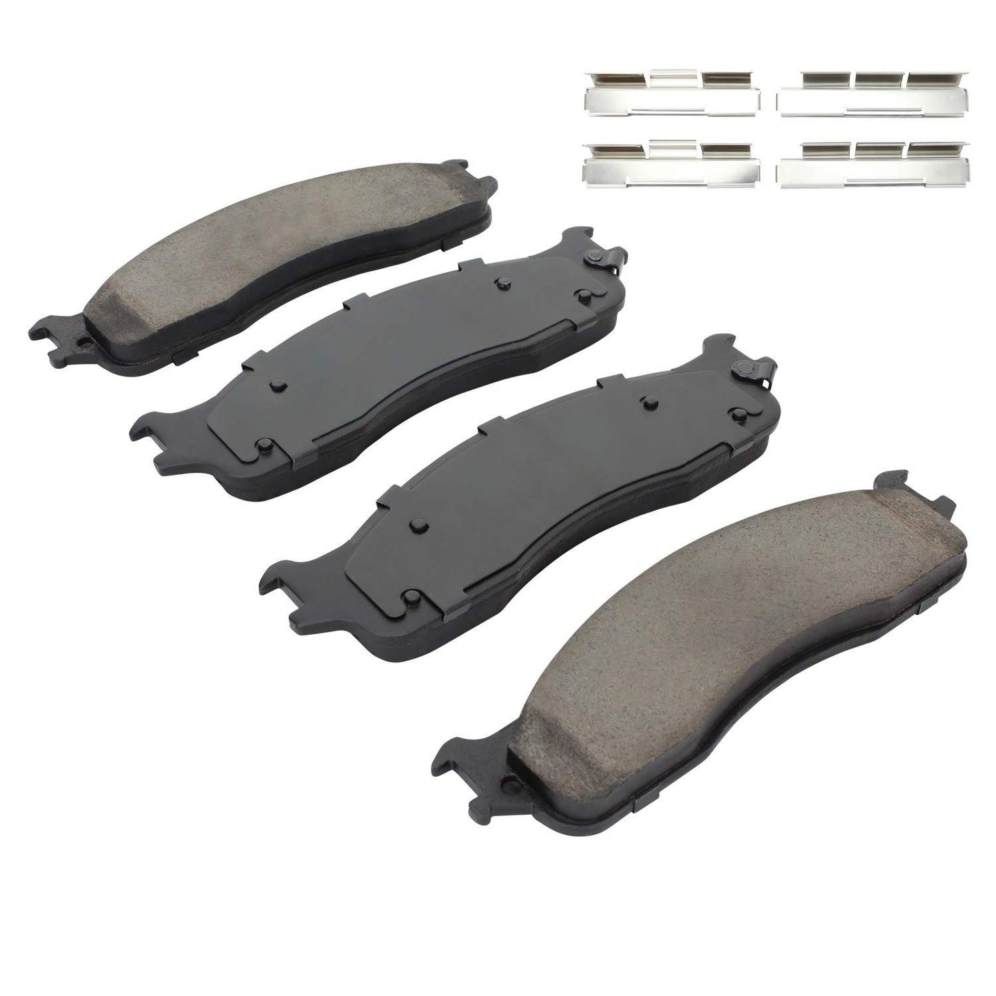 Angle View of Front Disc Brake Pad Set MPA 1001-0965C