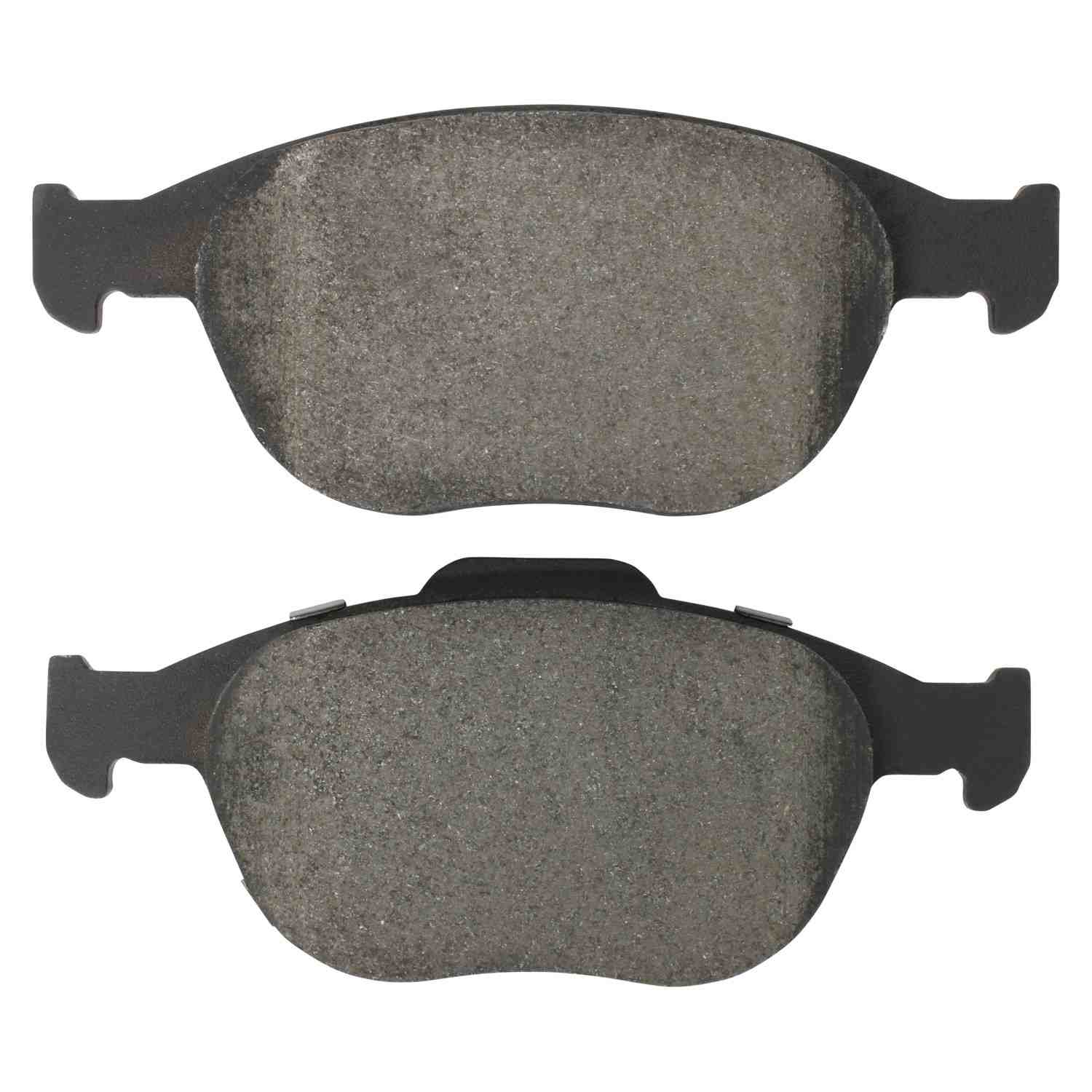 Front View of Front Disc Brake Pad Set MPA 1001-0970C