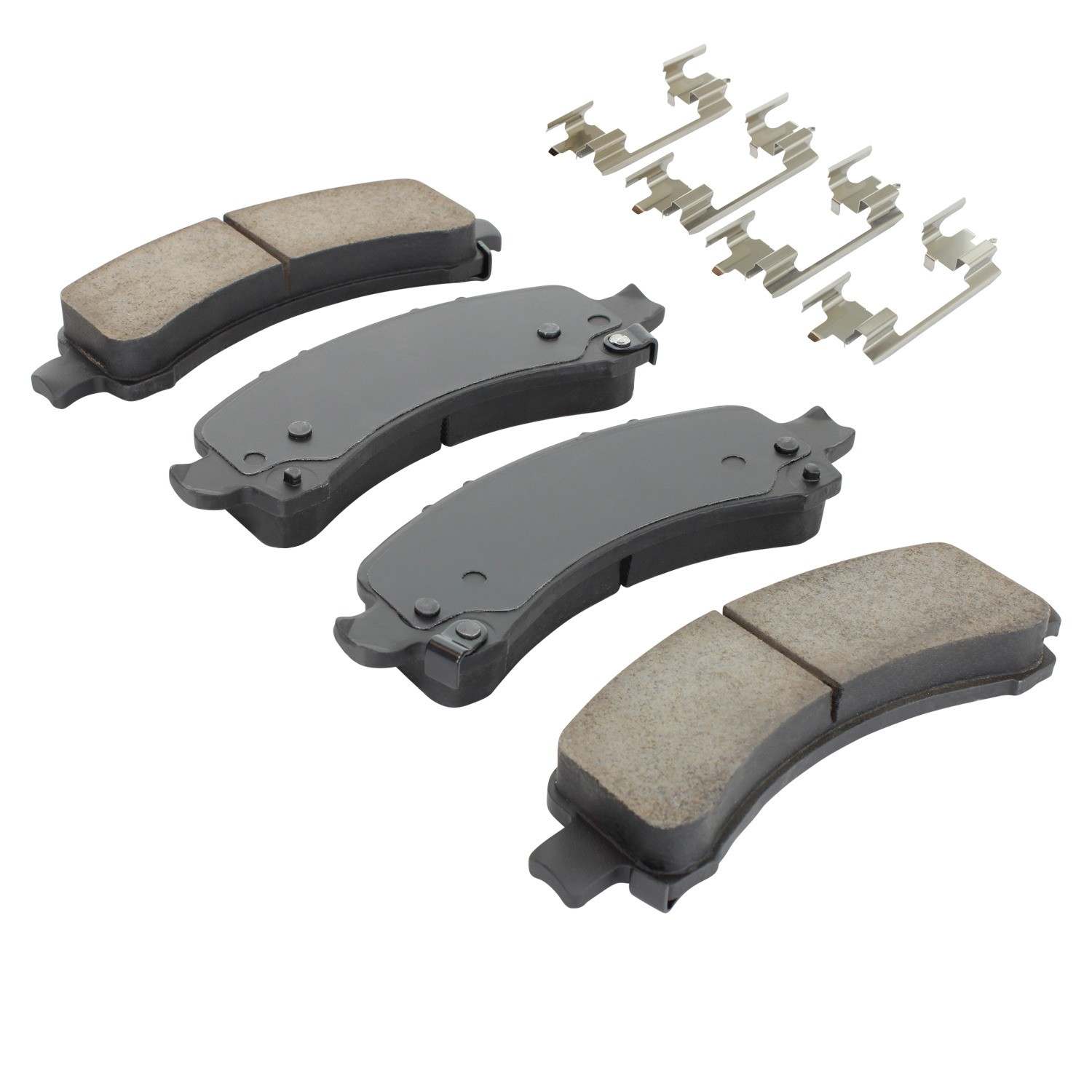 Angle View of Rear Disc Brake Pad Set MPA 1001-0974C