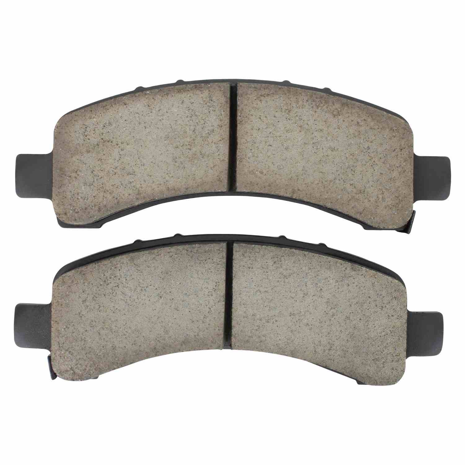 Front View of Rear Disc Brake Pad Set MPA 1001-0974C