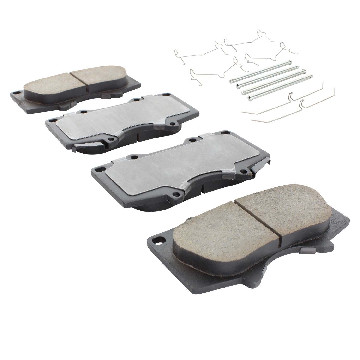 Angle View of Front Disc Brake Pad Set MPA 1001-0976AC