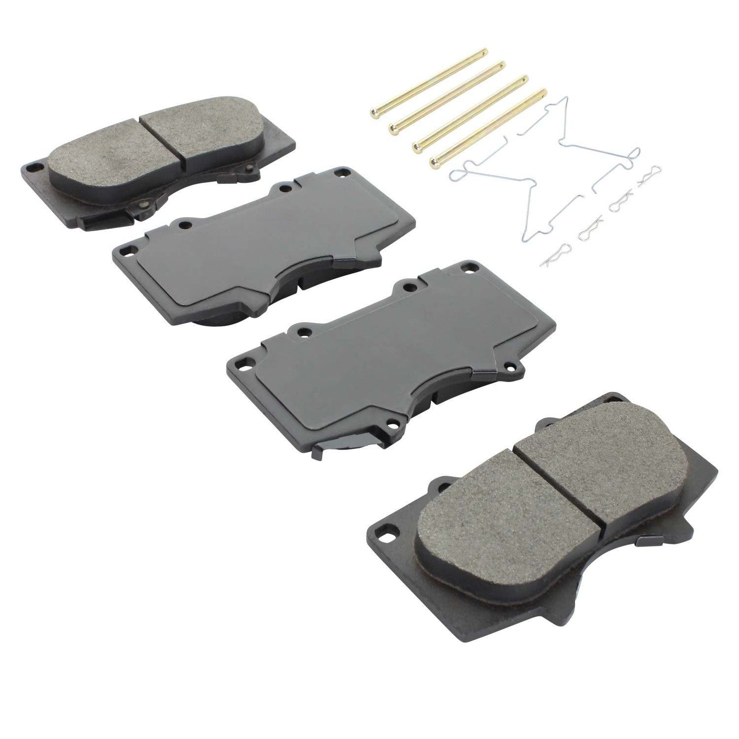 Angle View of Front Disc Brake Pad Set MPA 1001-0976C