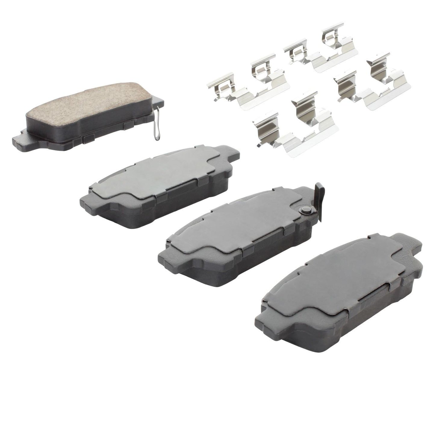 Angle View of Rear Disc Brake Pad Set MPA 1001-0995C