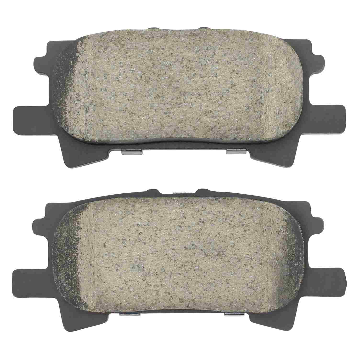 Front View of Rear Disc Brake Pad Set MPA 1001-0996C