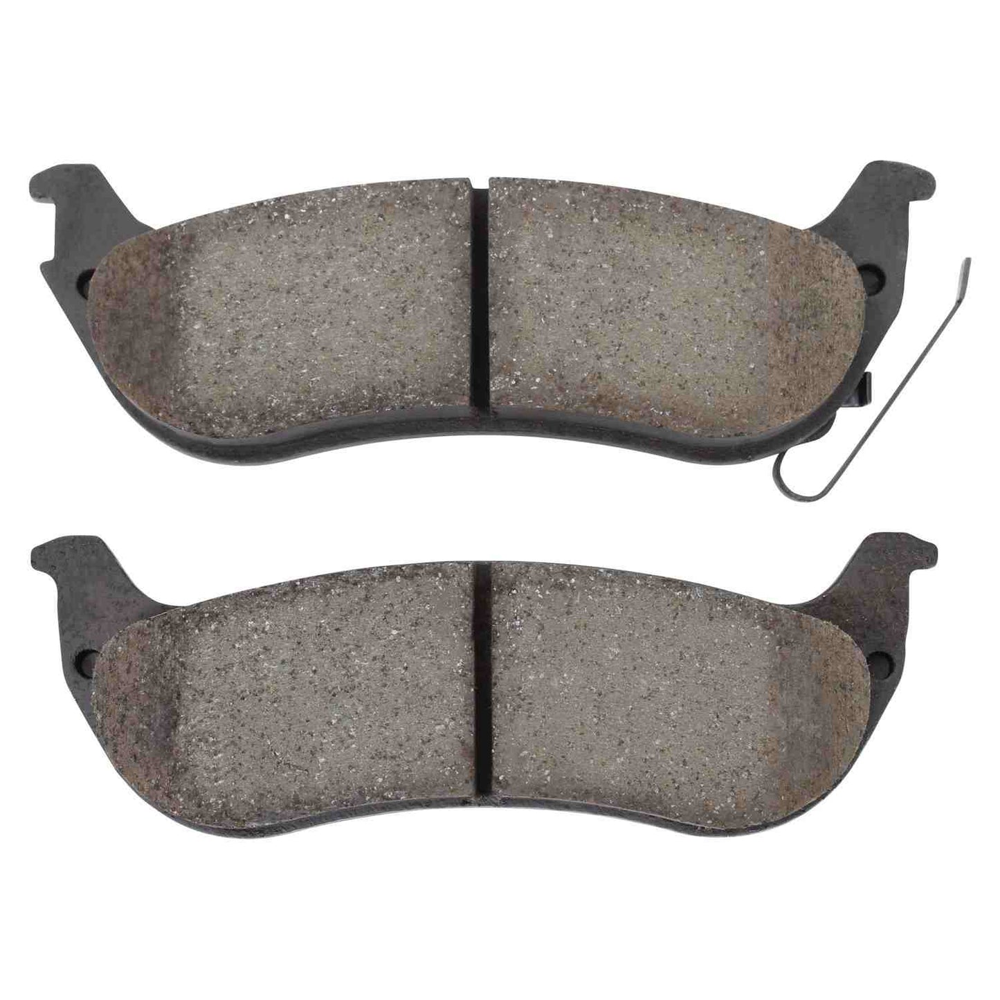 Front View of Rear Disc Brake Pad Set MPA 1001-0998C