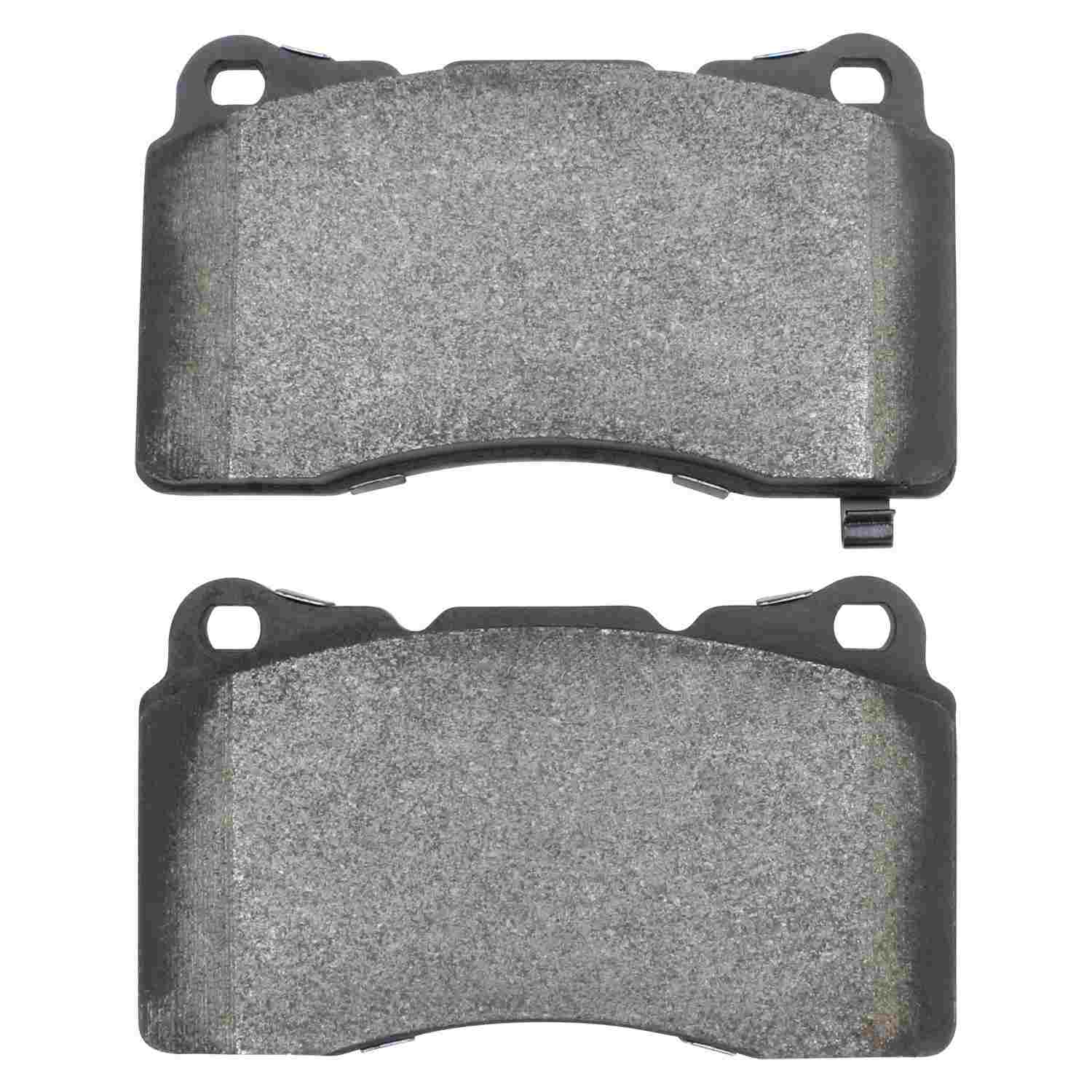 Front View of Front Disc Brake Pad Set MPA 1001-1001C