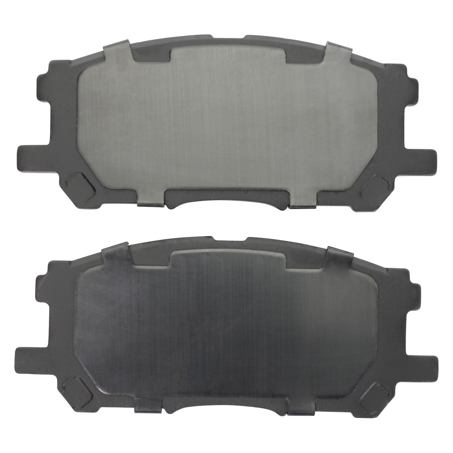 Back View of Front Disc Brake Pad Set MPA 1001-1005C