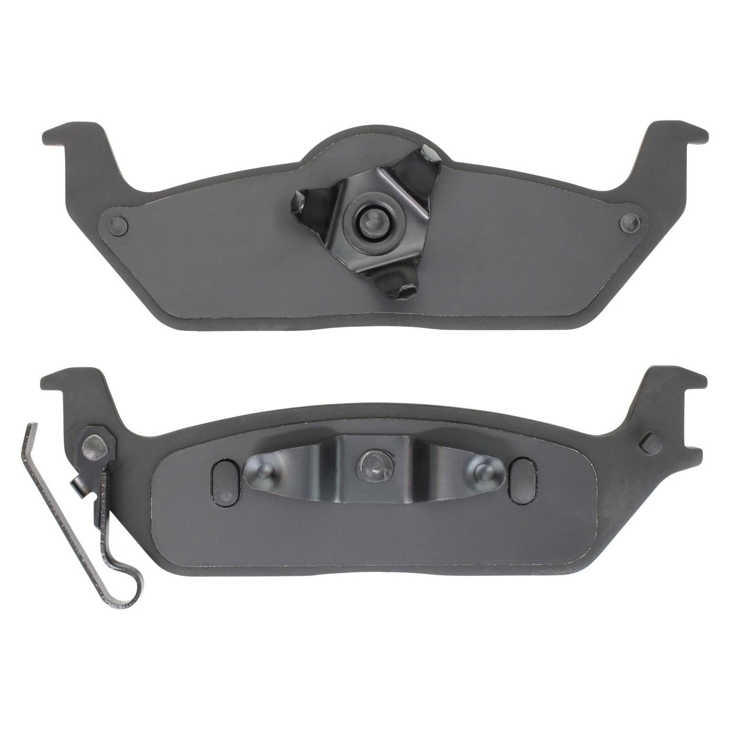 Back View of Rear Disc Brake Pad Set MPA 1001-1012C