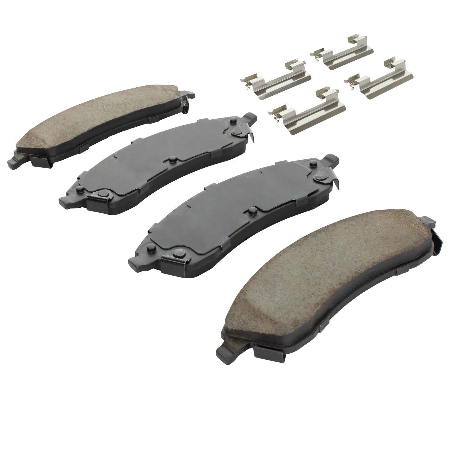 Angle View of Front Disc Brake Pad Set MPA 1001-1019C