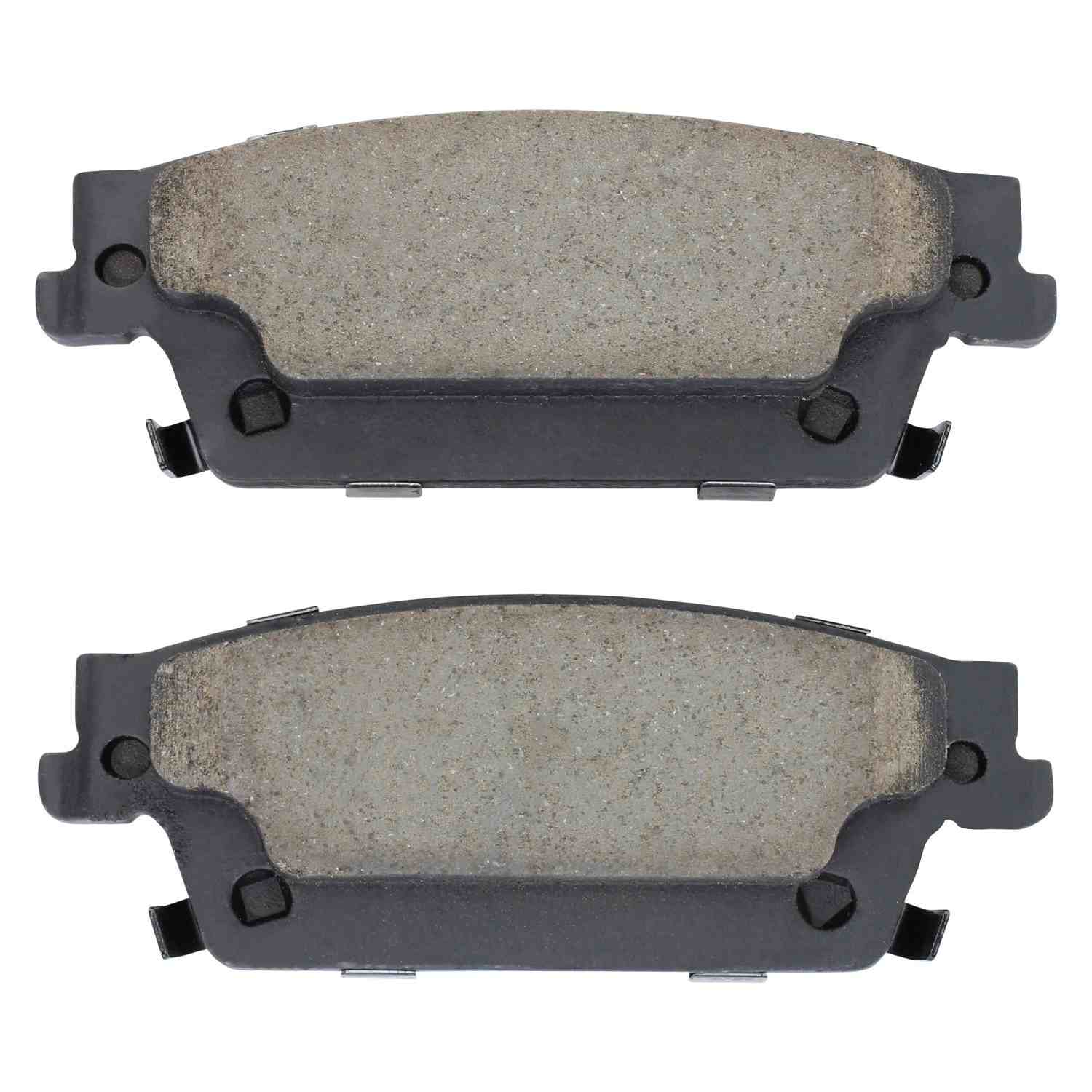 Front View of Rear Disc Brake Pad Set MPA 1001-1020C