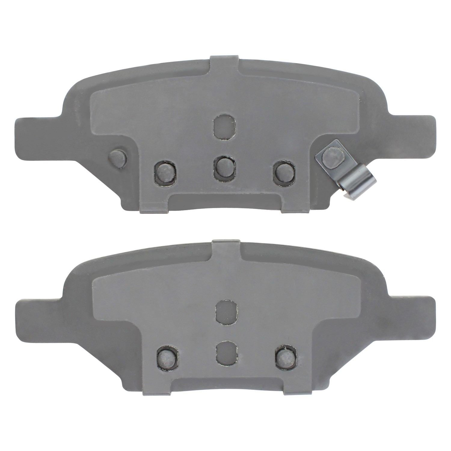 Back View of Rear Disc Brake Pad Set MPA 1001-1033C