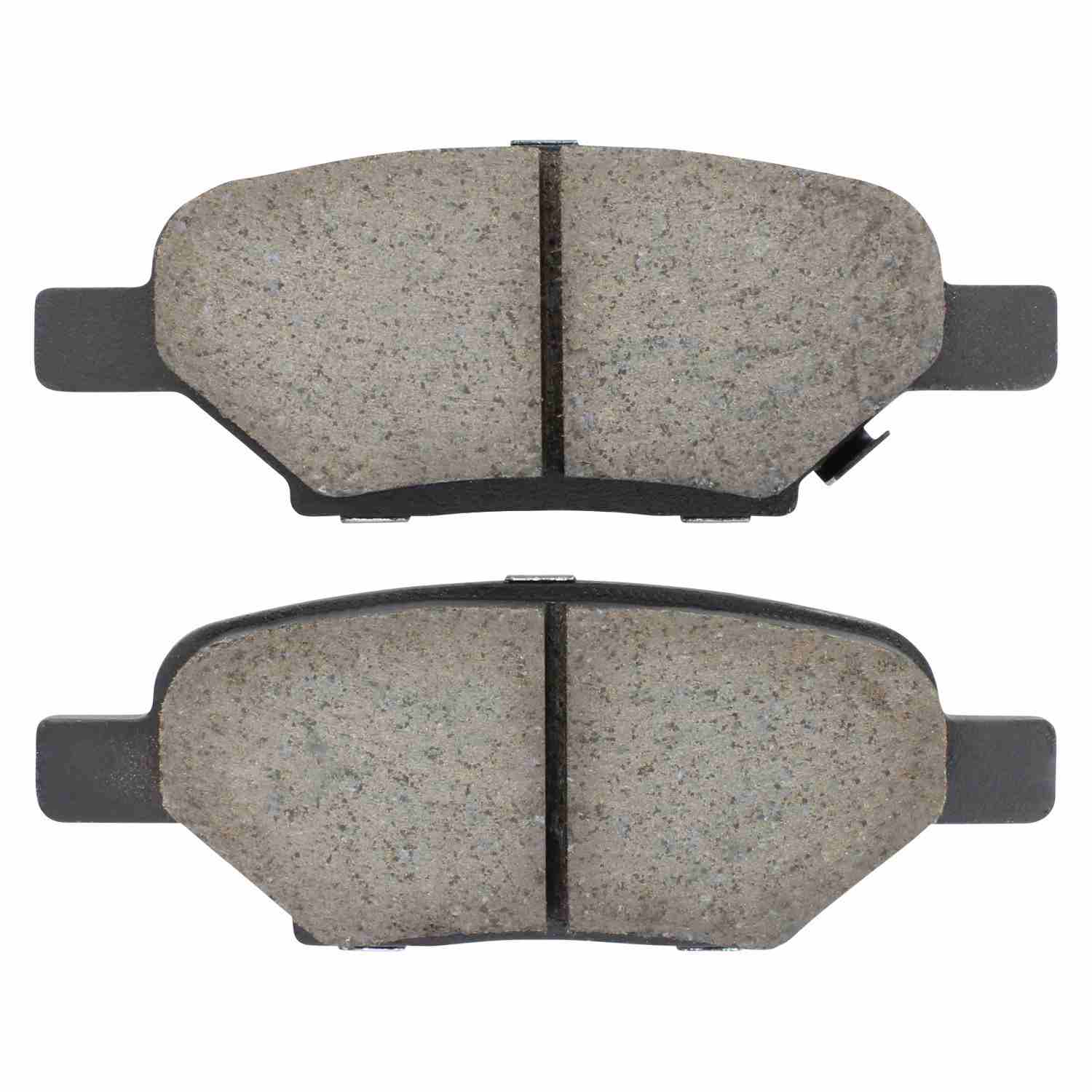 Front View of Rear Disc Brake Pad Set MPA 1001-1033C