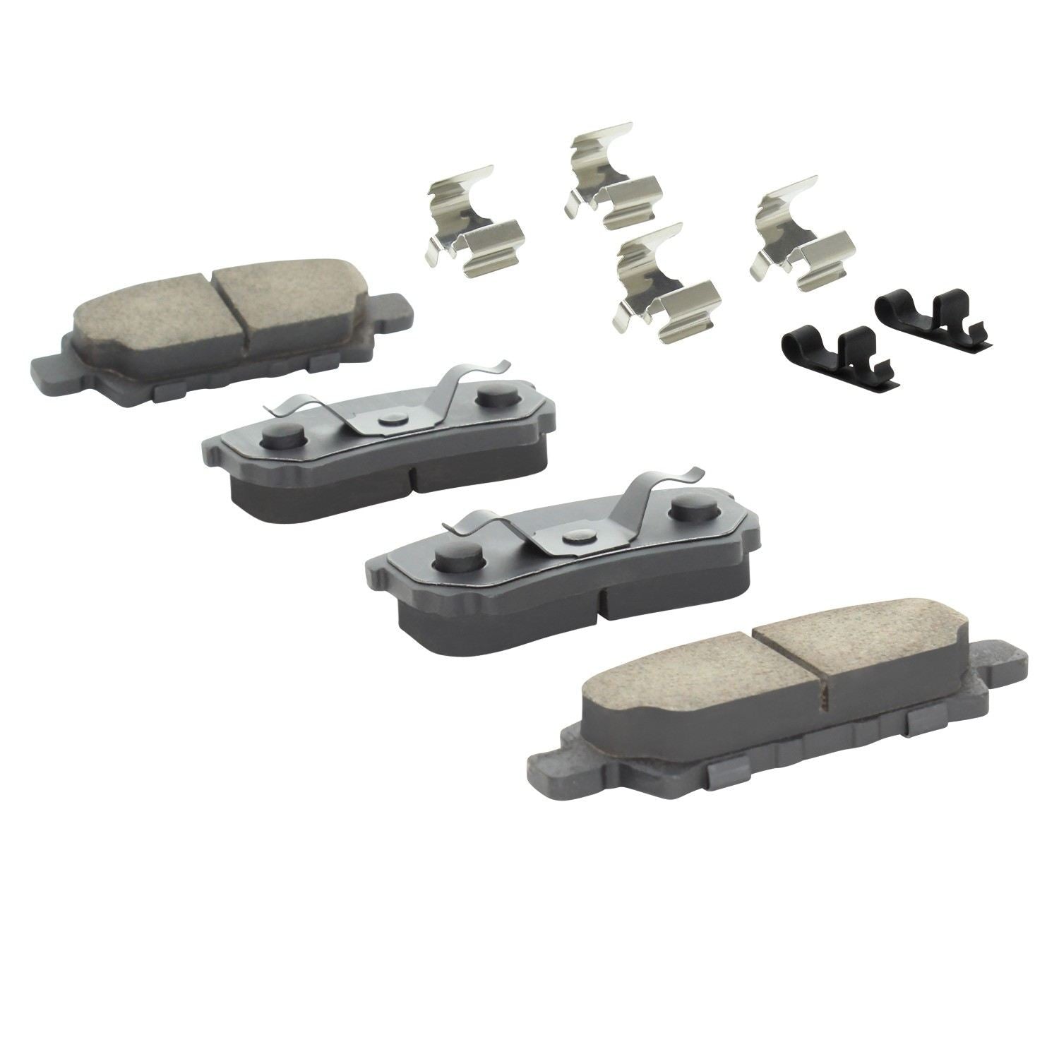 Angle View of Rear Disc Brake Pad Set MPA 1001-1037C