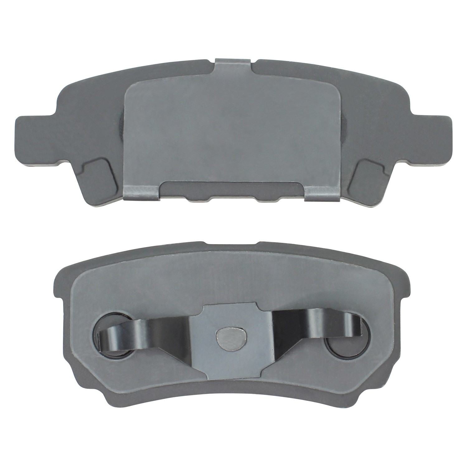 Back View of Rear Disc Brake Pad Set MPA 1001-1037C