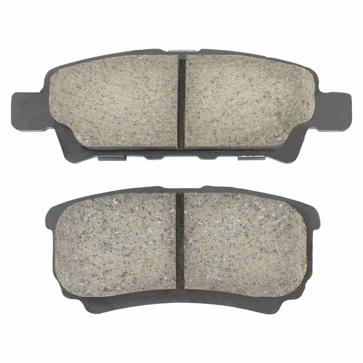 Front View of Rear Disc Brake Pad Set MPA 1001-1037C