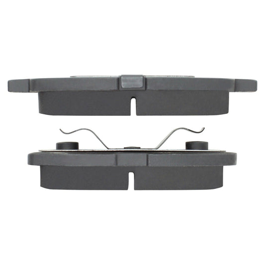 Top View of Rear Disc Brake Pad Set MPA 1001-1037C