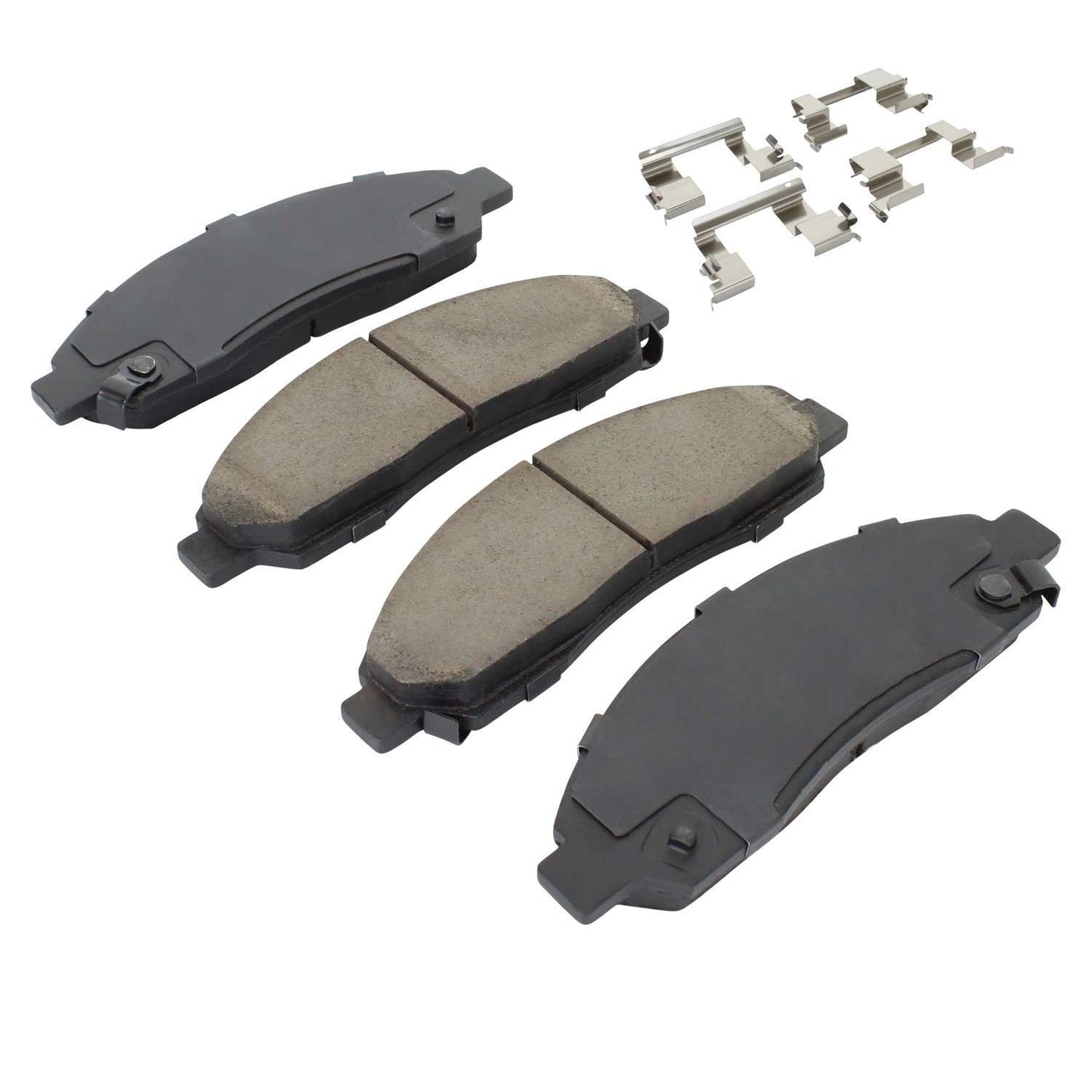 Angle View of Front Disc Brake Pad Set MPA 1001-1039C