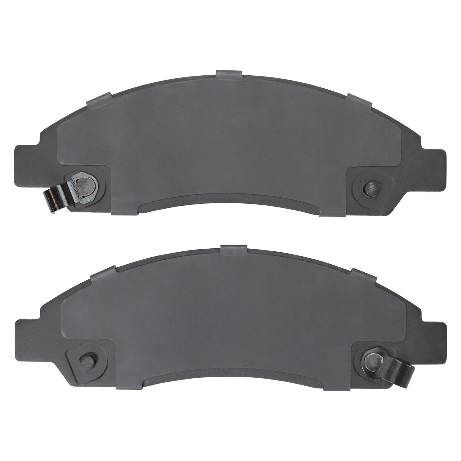 Back View of Front Disc Brake Pad Set MPA 1001-1039C