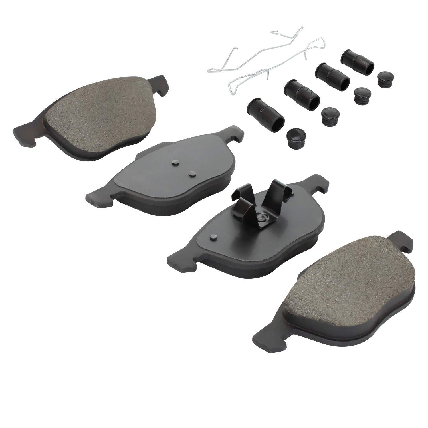 Angle View of Front Disc Brake Pad Set MPA 1001-1044C